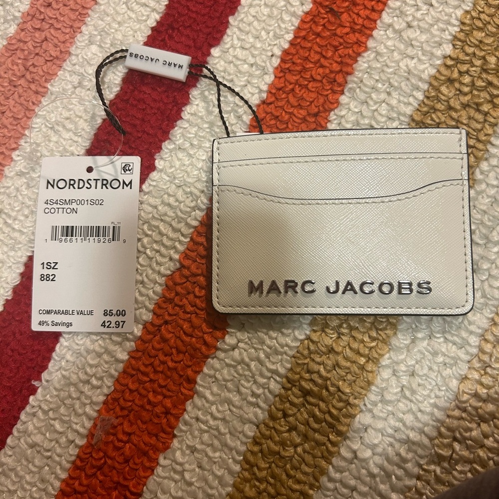 Marc Jacobs White Card Holder